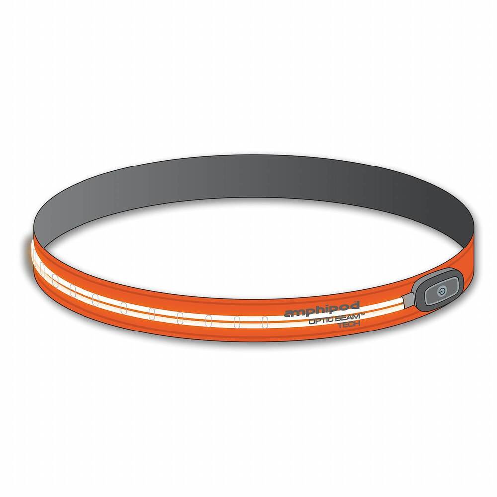 NEW AMPHIPOD optic beam 360 belt in neon orange